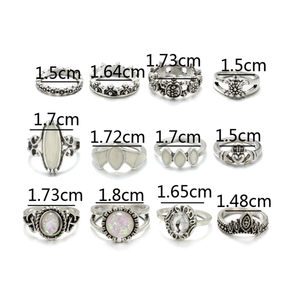 Opalescent Midi Rings - Picture 5 of 5